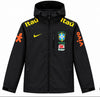Brasil Hooded Jacket — Black