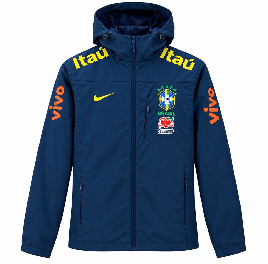 Brasil Kapuzenjacke — Marineblau