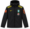 Chaqueta Brasil con capucha — Negro