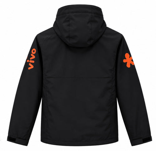 Brasil Hooded Jacket — Black
