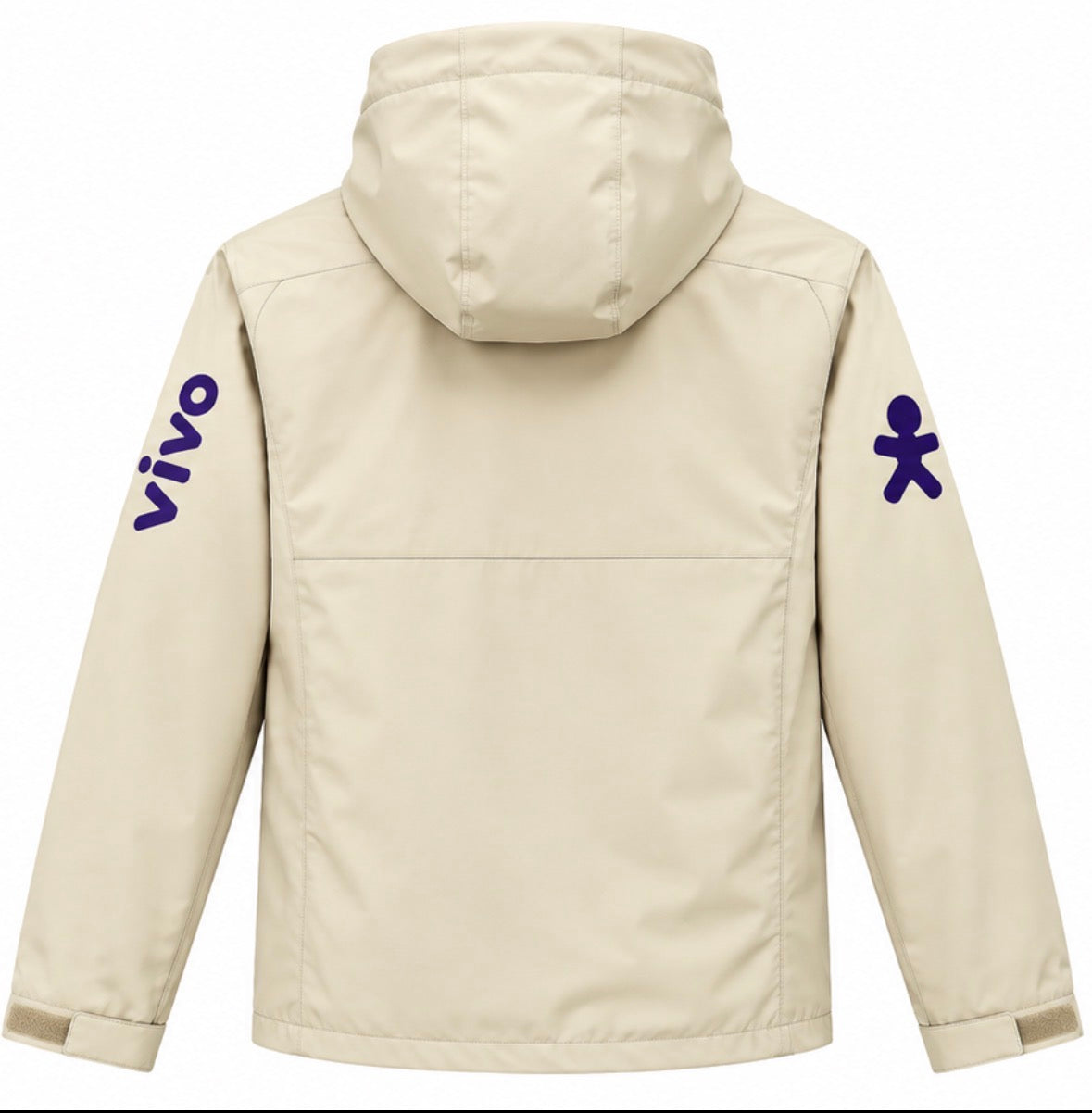 Brasil Hooded Jacket — Beige