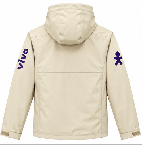 Brasil Hooded Jacket — Beige